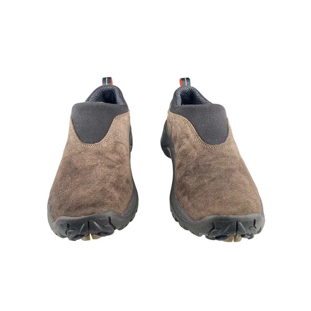 Merrell Moc Brown/Black Womens  Suede Leather Slip On Hiking‎ Shoes Size 8.5 - Picture 2 of 7
